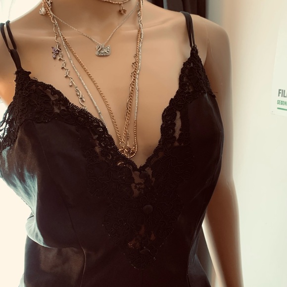 Silk and Satin vintage romantic silky chemise….gorgeous - Picture 5 of 6